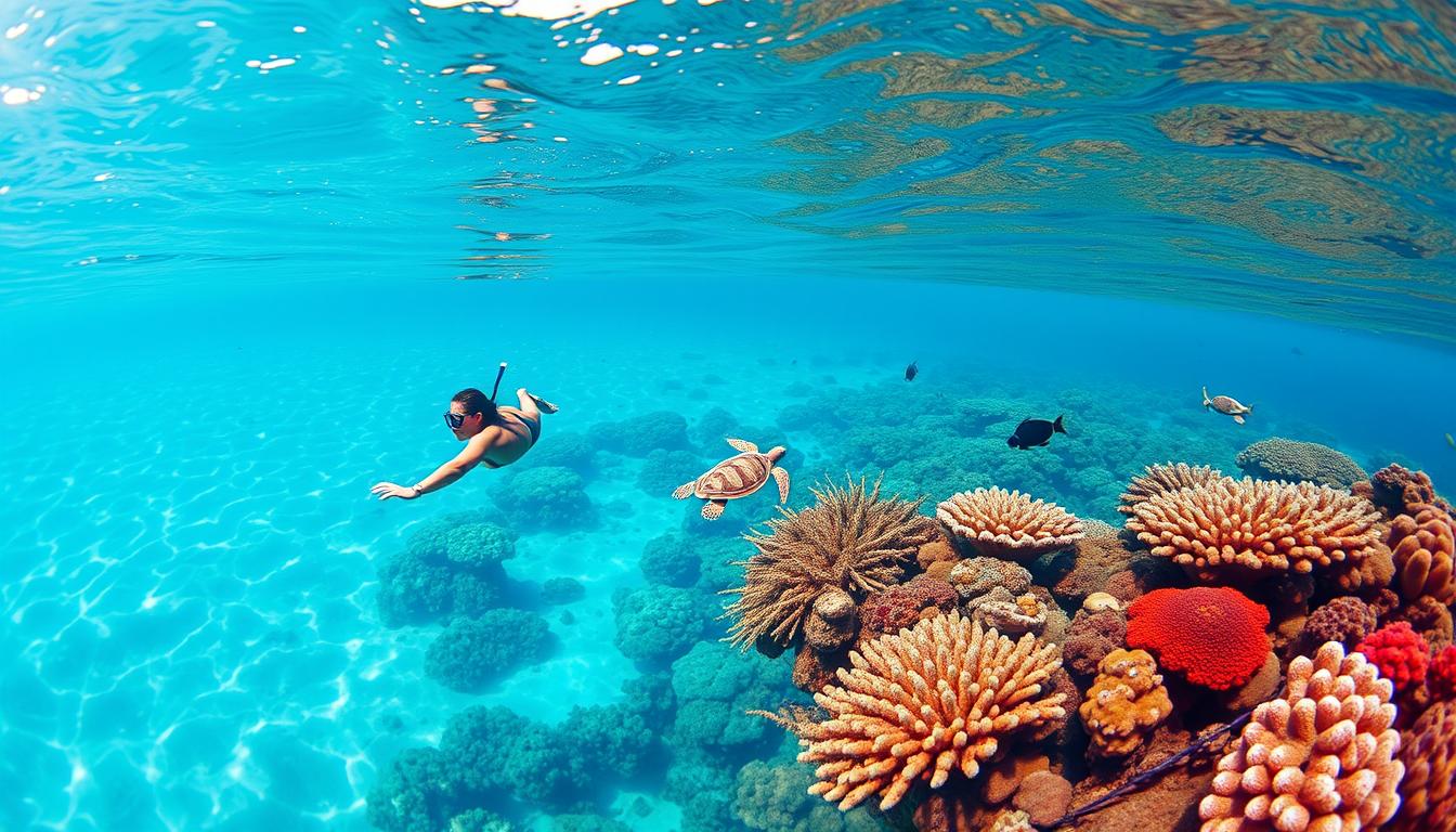 wisata laut Pulau Mabul