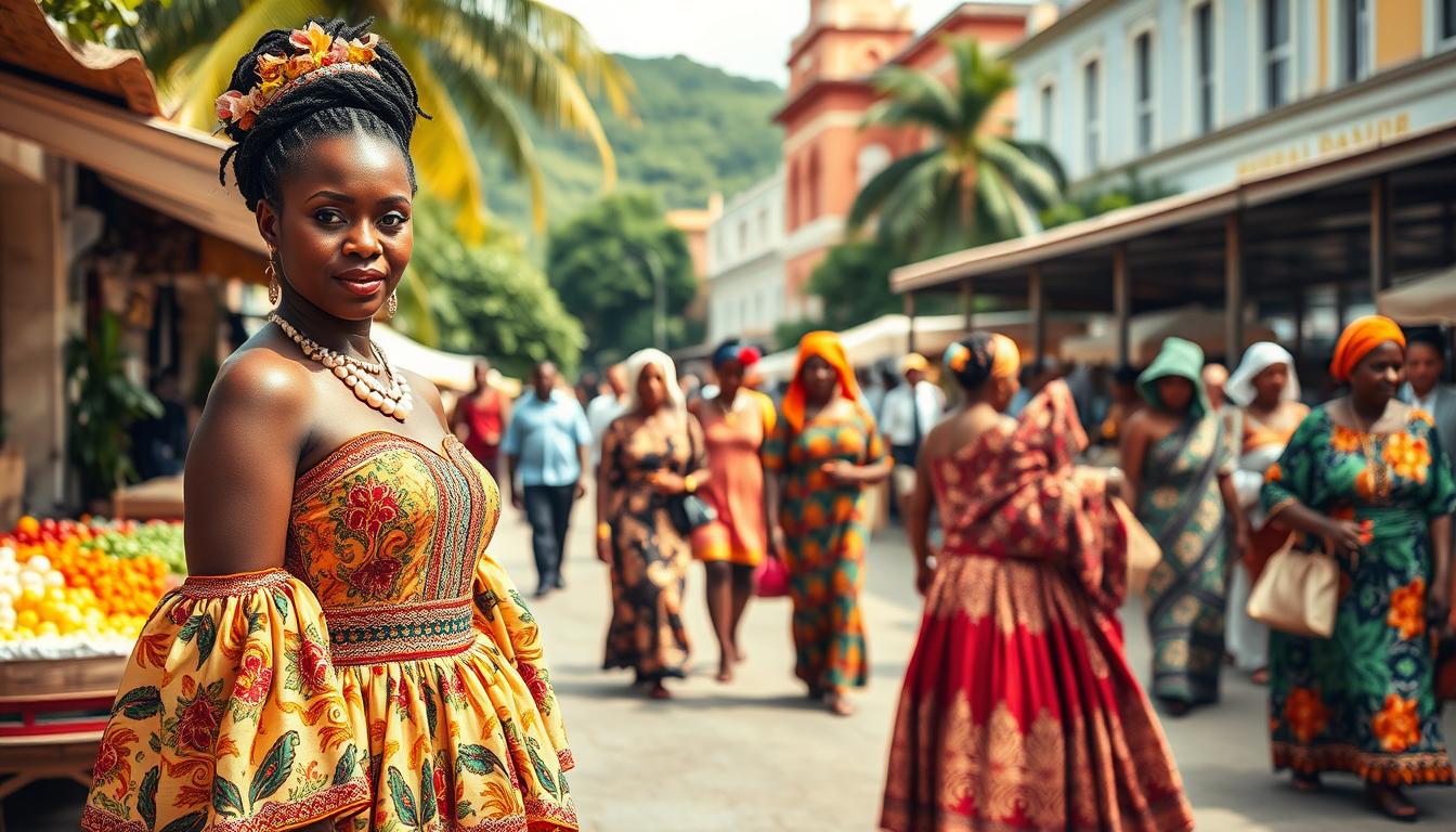 baju tradisional Barbados