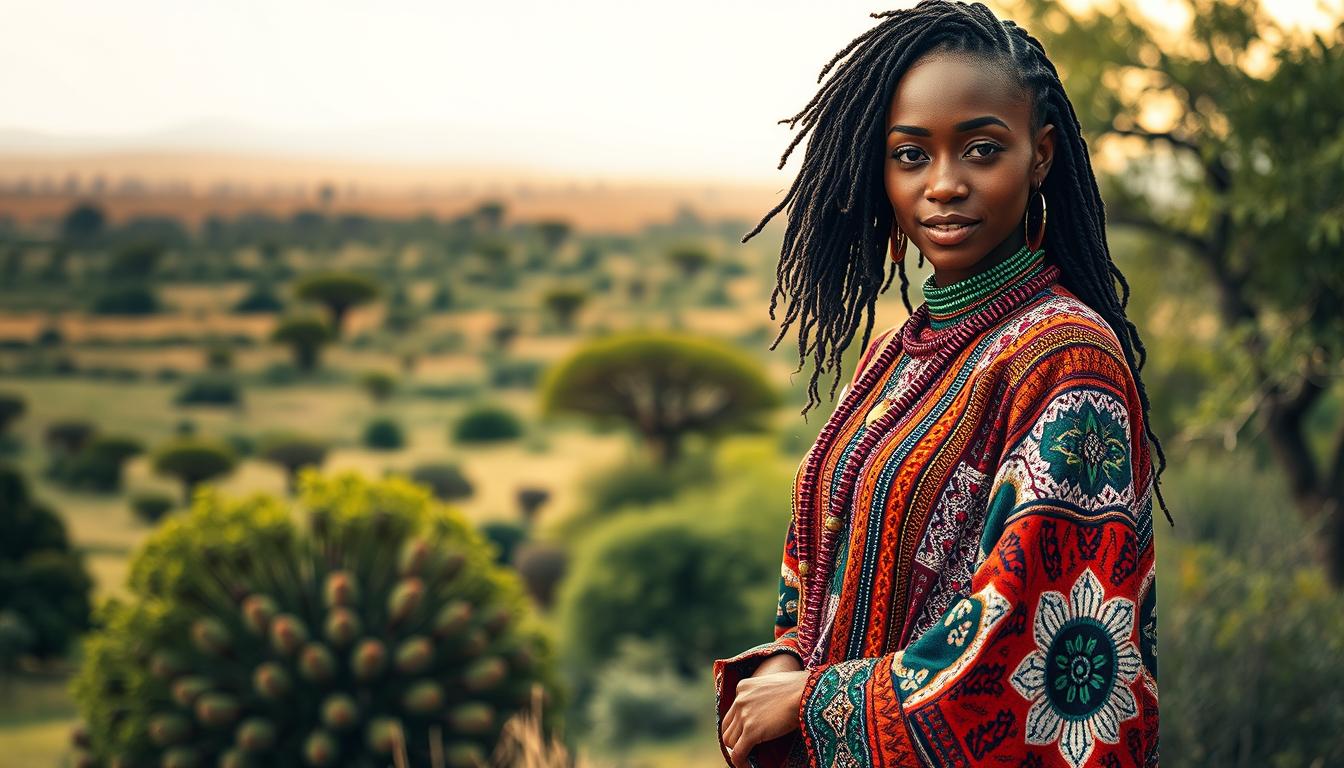 baju tradisional Botswana
