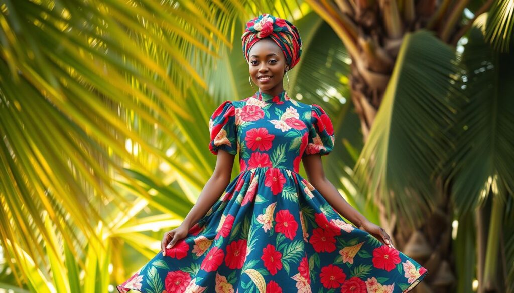 desain baju tradisional Grenada