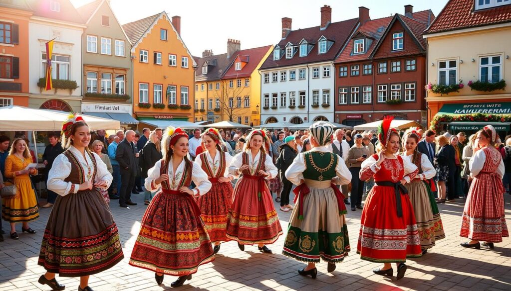 perayaan baju tradisional Finlandia