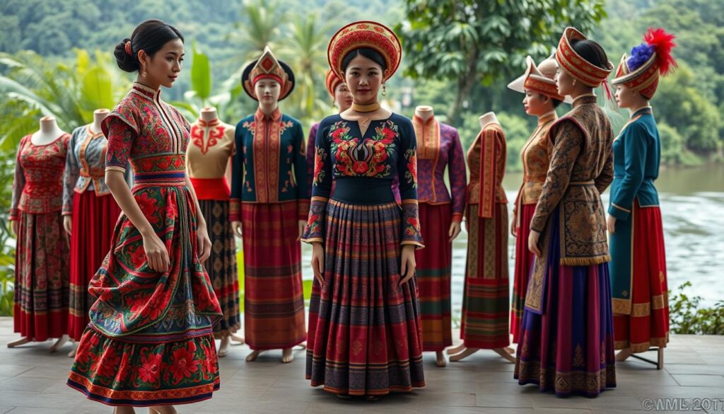 Evolusi Baju Tradisional Laos