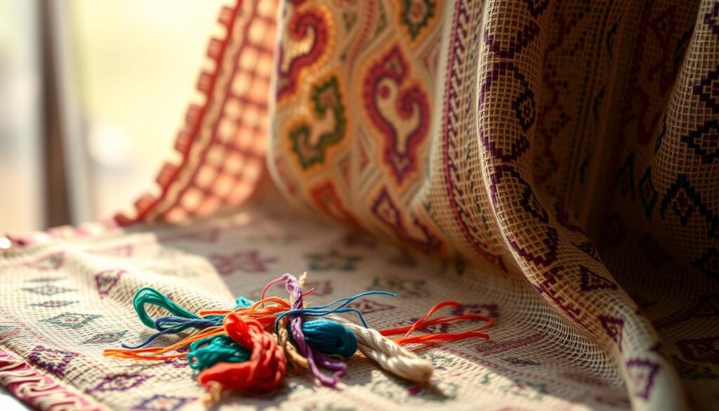 bahan baju tradisional Laos
