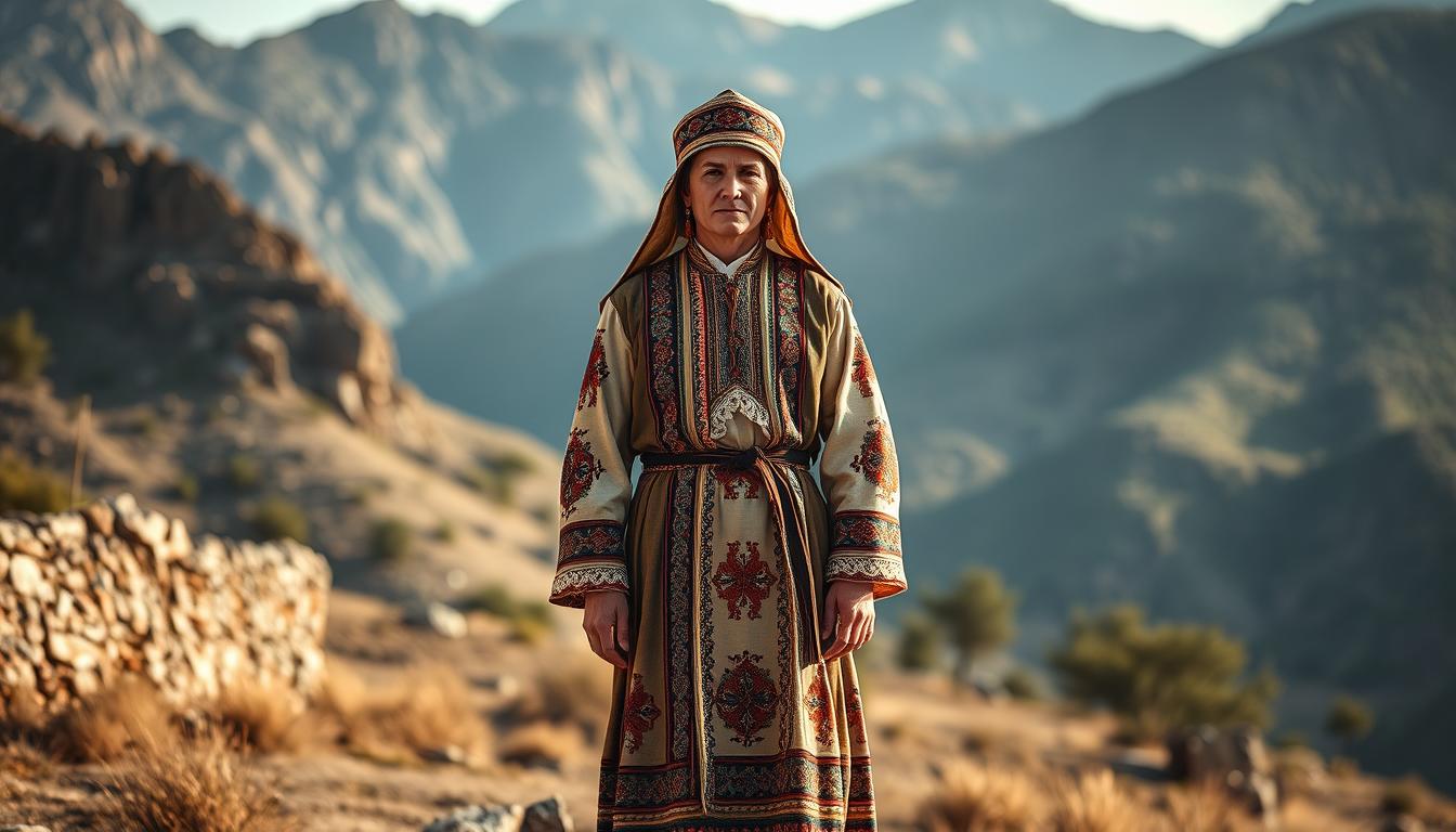 baju tradisional Makedonia Utara