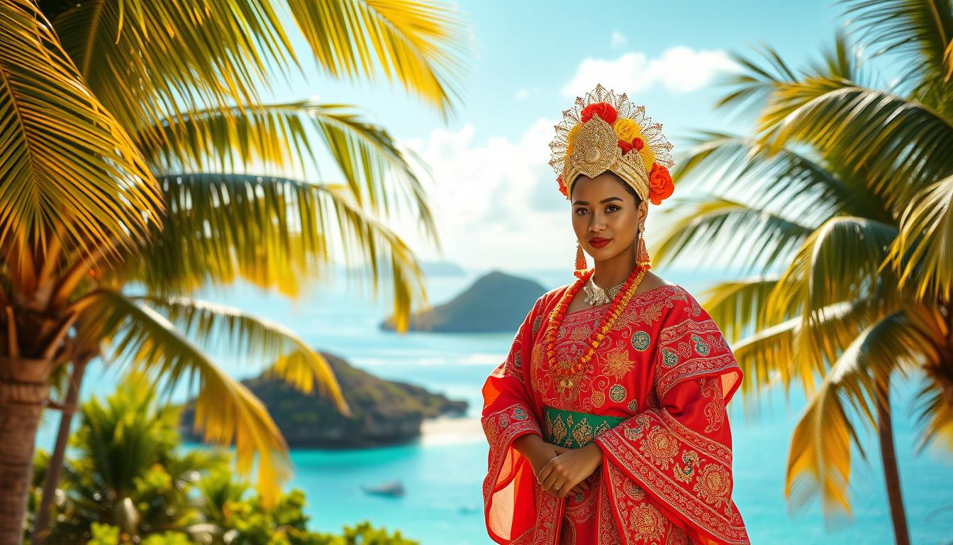 baju tradisional Maladewa