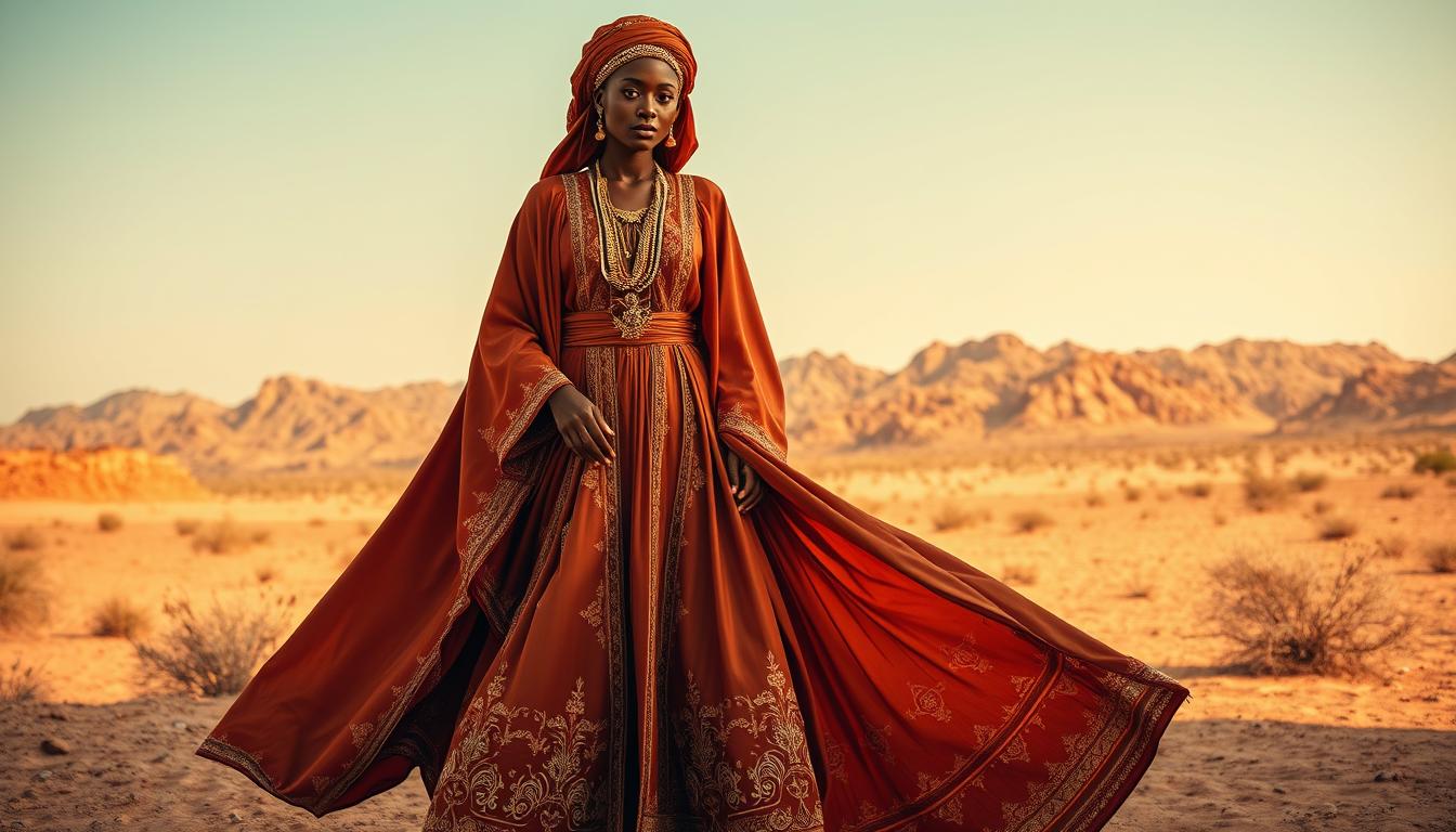 baju tradisional Mauritania