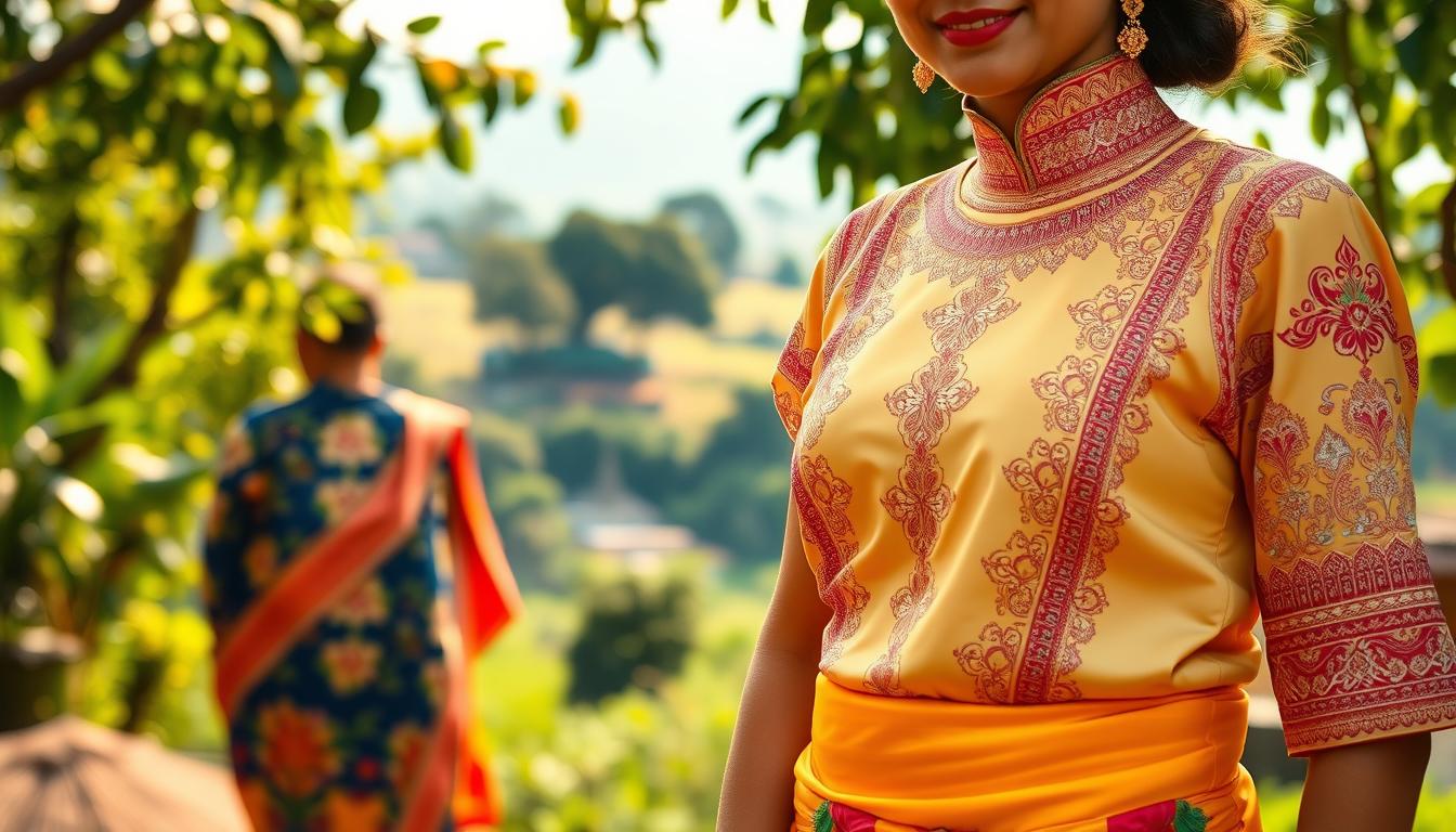 baju tradisional Myanmar