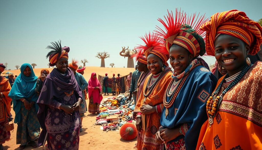 busana tradisional Mauritania busana tradisional Mauritania