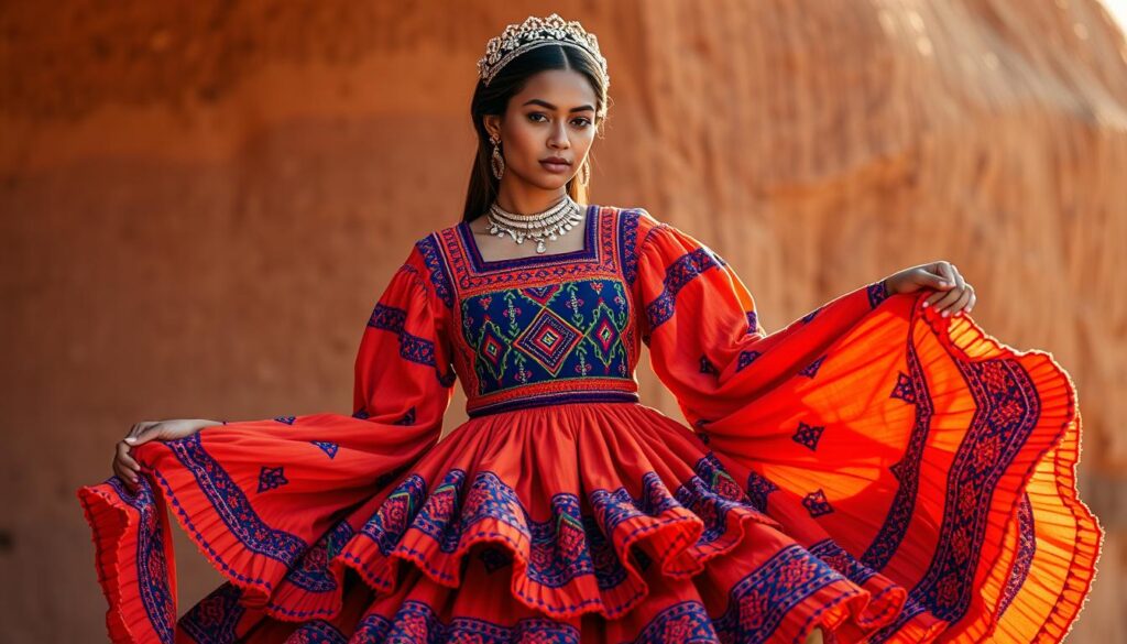 desain baju tradisional Mauritania desain baju tradisional Mauritania