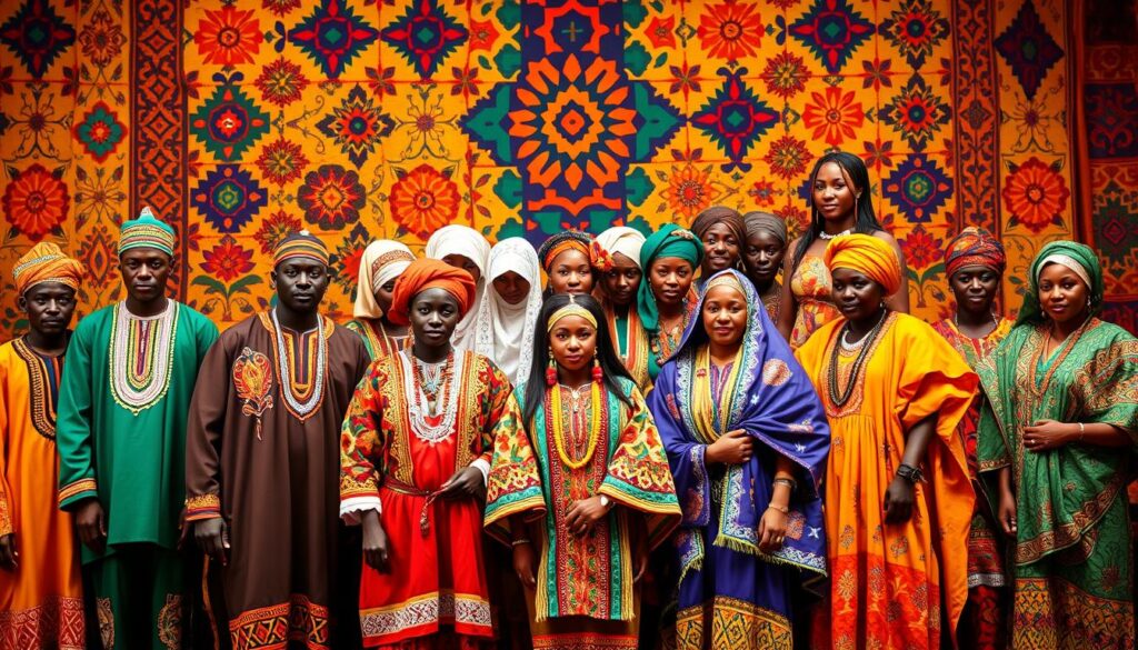 koleksi baju tradisional Niger