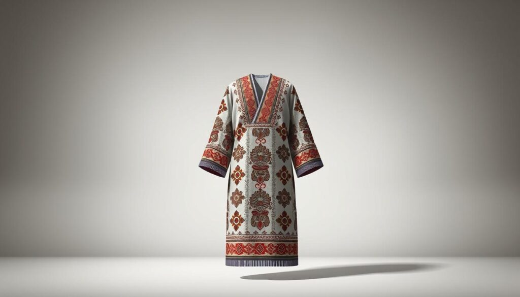 motif baju tradisional Nauru