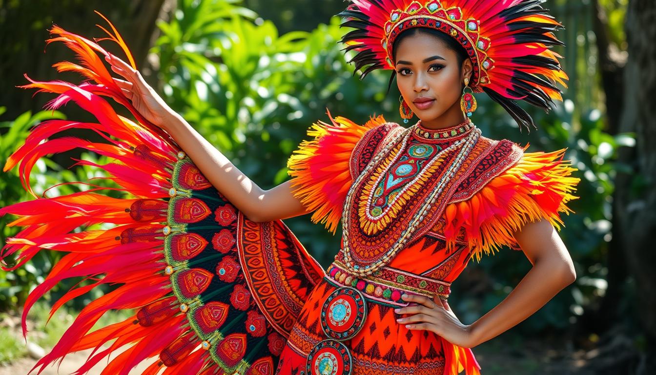 baju tradisional Papua Nugini