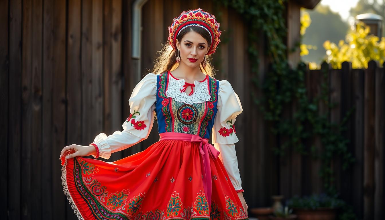 baju tradisional Polandia