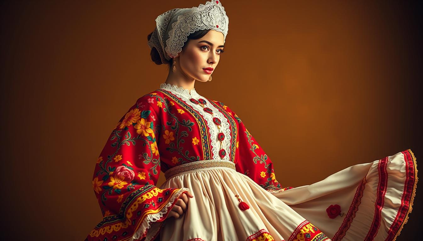 baju tradisional Rumania