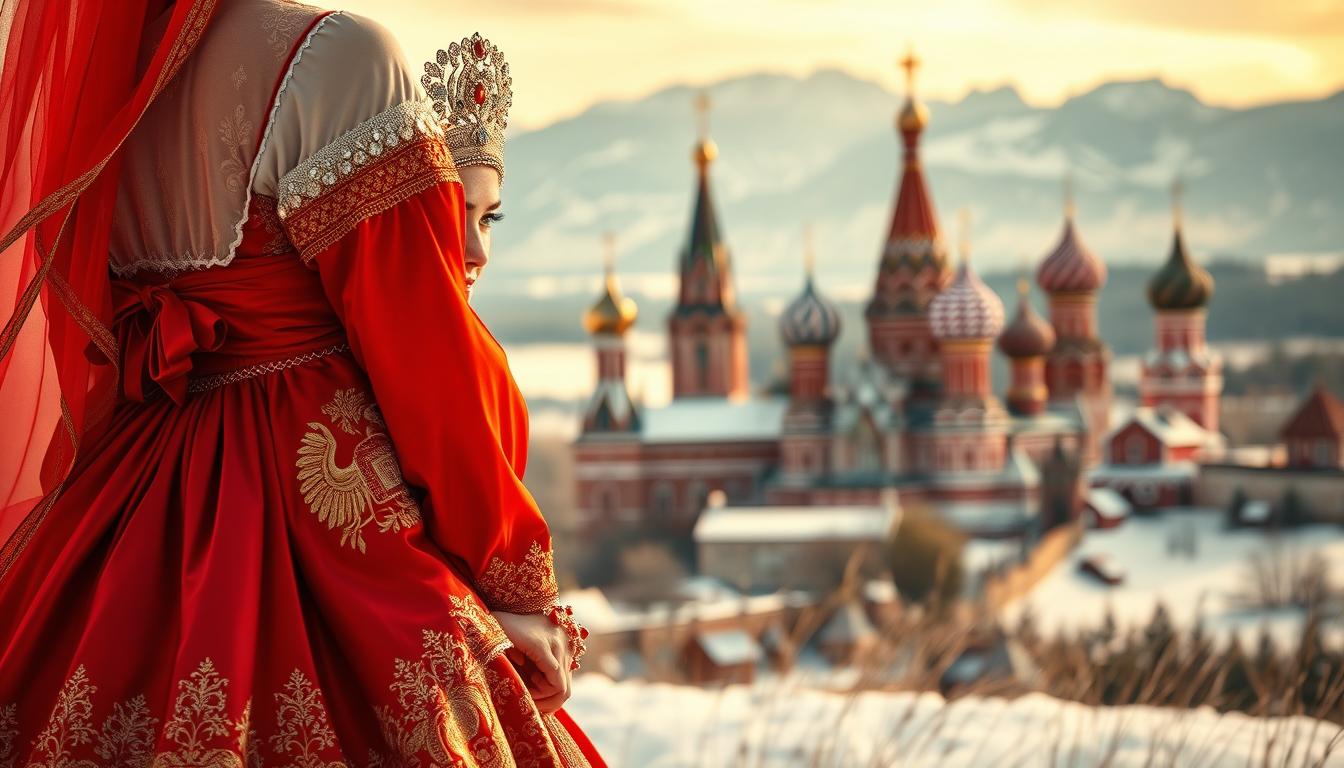 baju tradisional Rusia