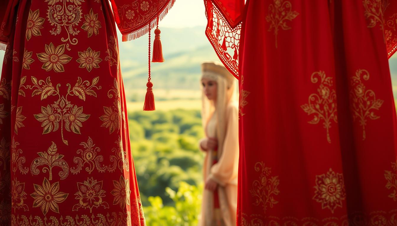 baju tradisional Turkmenistan