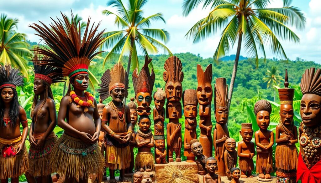 kerajinan tangan Papua Nugini