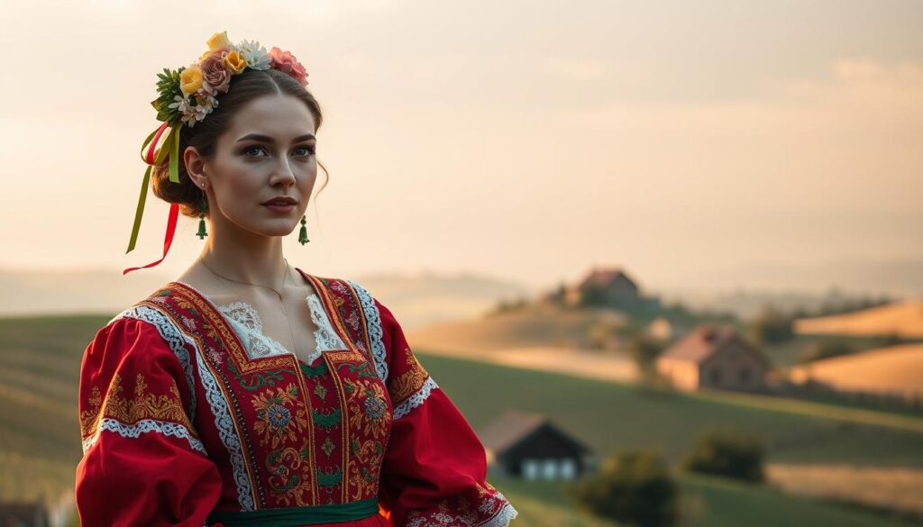 pakaian adat Rumania