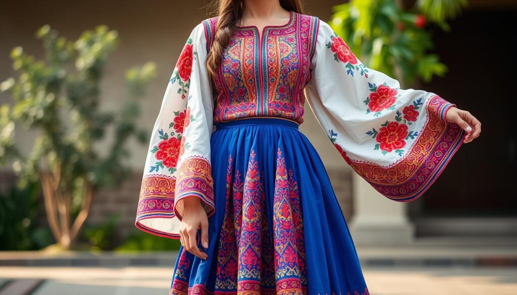pakaian tradisional Uzbekistan
