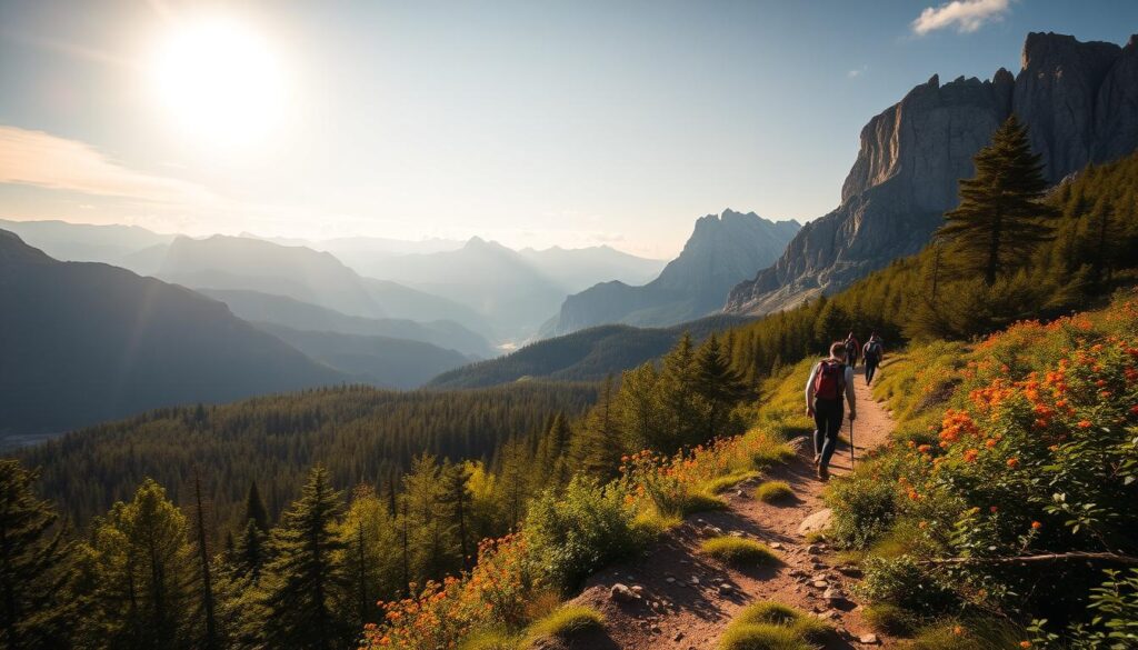 Hiking di Albania