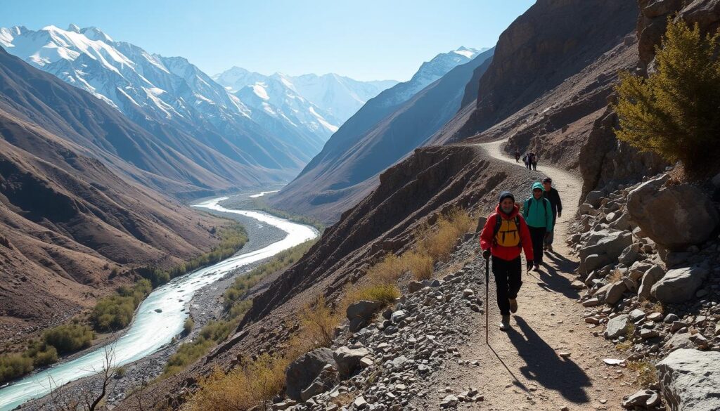 Trekking di Jalur Indus Afganistan