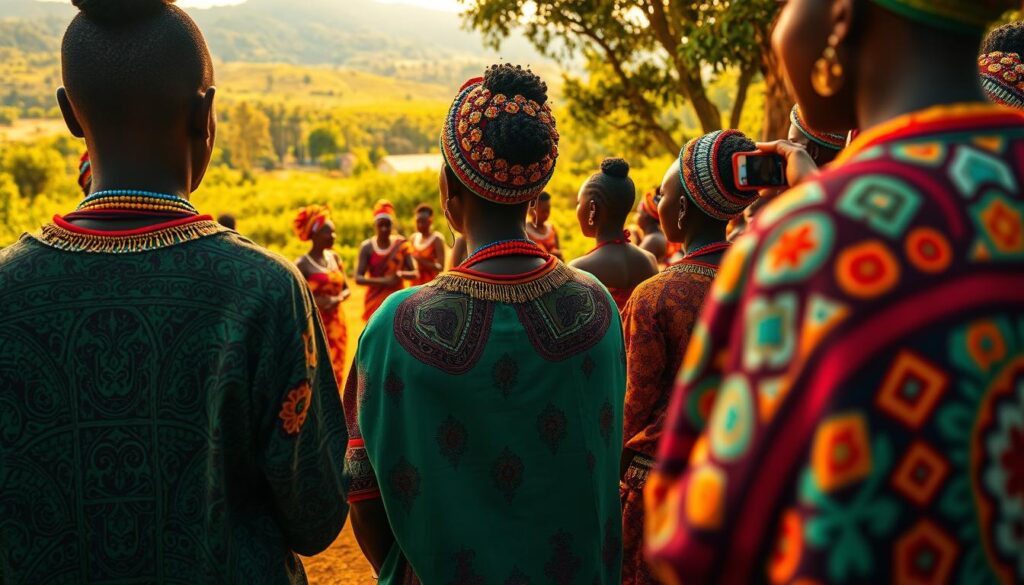 model baju tradisional Zimbabwe