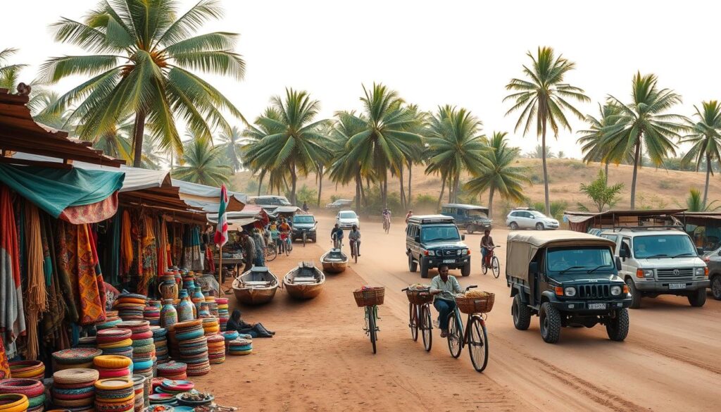 transportasi Afrika Tengah