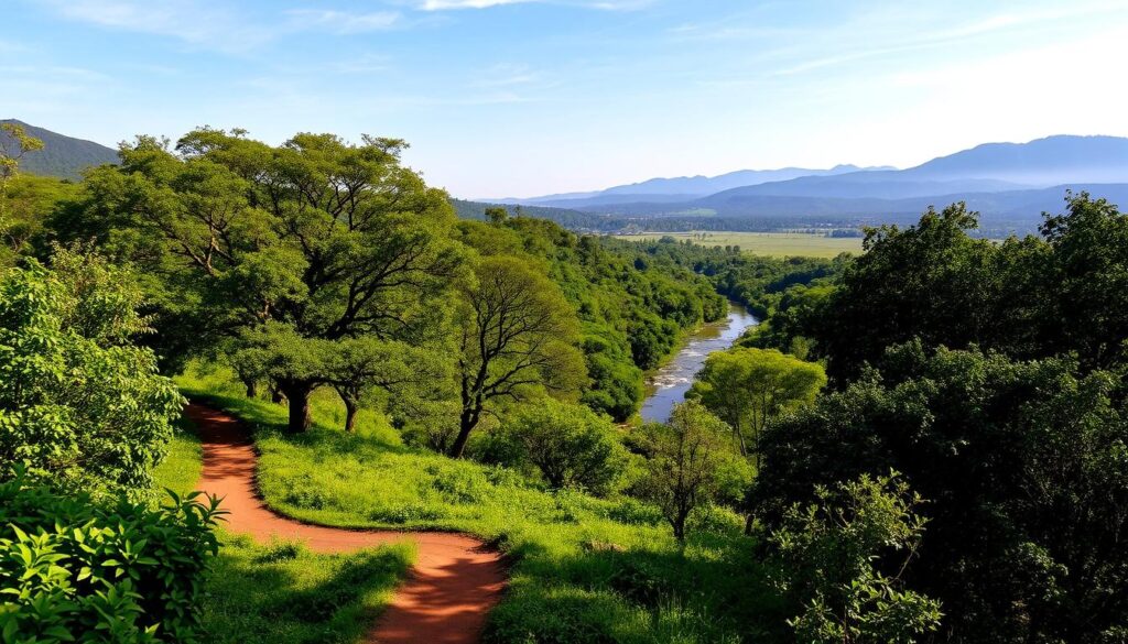 Trekking di Taman Nasional Comoé