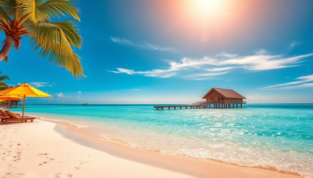 pemandangan Maladewa